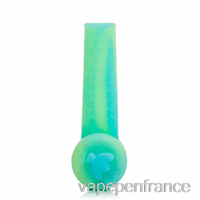 Tuyau En Silicone Stratus Trio Aqua Glow (bleu Uv / Vert Uv) Stylo Vape